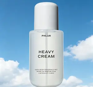 PHLUR Heavy Cream Hair & Body Mist 8 Fl Oz 240ml, Sweet Gourmand Vanilla Body Spray for Women, Marshmallow Coconut Cream Citrus Scent Long Lasting Daily Fragrance