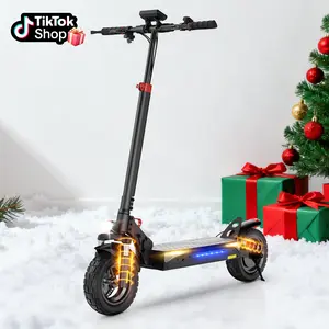 【Welcome Spring】PX3 Off-Road Electric Scooter for Adults, 800W High Power, 480WH Battery, 25 Miles max Range, 24MPH Top Speed, 10 - Inch All - Terrain Tires, Adjustable Height Foldable Electric Scooter with LED Display, urban scooter, with smart APP