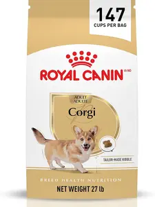 Royal Canin Corgi Adult Dry Dog Food, Kibble for Corgis 12 Months+, Supports Digestion and Weight Management, 27 lb Bag