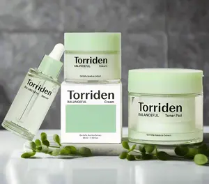 Torriden Balanceful Cica Trial Kit for Soothing Skin - Cleanser, Toner, Serum, Cream, facial serum, mini skincare, skincare exfoliator face Daily