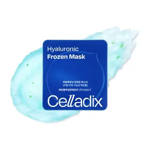 [CELLADIX Official] Celladix Hyaluronic Frozen Sherbet Mask - Korean Skincare, 9 Pods 4.22 Fl Oz, Clinically Proven Hydration & Cooling, Hypoallergenic Vegan Formula
