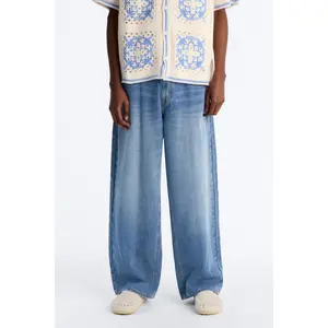 Essential Baggy Rigid Jean - Medium Blue Wash