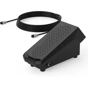 AC DC TIG Welding Machine Foot Controller Pedal, Compatible with TIG-200P AC DC TIG-205P YWT-200DC and Other Machines with 5-Pin Welding Gun Control