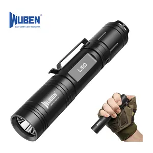 WUBEN L50 1200LM Rechargeable LED Outdoor Flashlight - 5 Modes, IP68 Waterproof, Type-C, EDC Light for Outdoor, Work, Emergencies