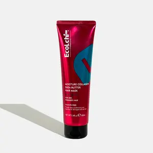 ECOLCHIPRO Collagen Shea Butter Hair Mask Deep Repair Moisturizing Treatment for Dry and Damaged Hair All Hair Types Hydrate & Smooth 160ml (5.4fl.oz) Moisturize Hydrating Haircare
