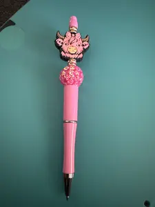 Beadable ink pen