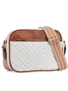 Personalized casual women's shoulder crossbody bag, Quilted crossbody bag, lightweight and simple with design and texture, suitable for commuting, shopping and other occasions, Casual crossbody bags