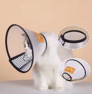 Soft dog recovery collar, a comfortable design specifically crafted for small and medium-sized dogs to prevent scratching; an ideal aid during rehabilitation