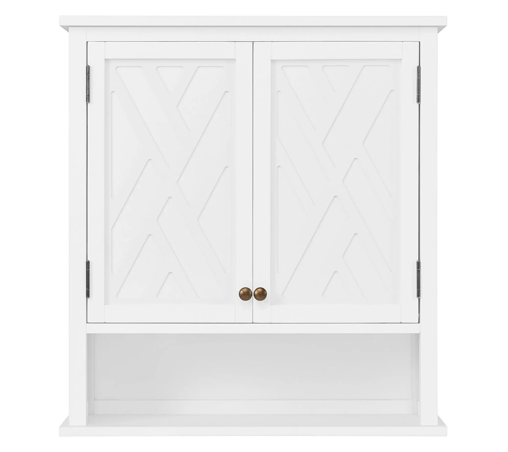 Alaterre Furniture Coventry Wall Mounted Bath Storage Cabinet