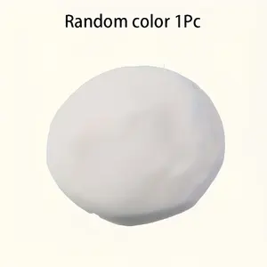 Plastic Soft Slow-Return Fluid Ice Translucent Light Jelly Toy Ball, Sensory Stress Relief Toy for Party Games, Christmas Sock Filler, Bright Color Mix, Rubber