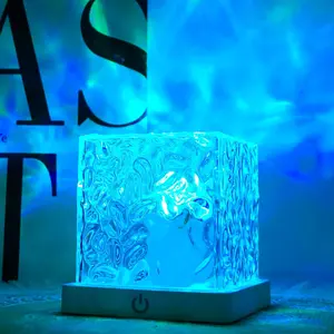 Ocean Wave Projector Light 16-Color Luminorthe Cube Lamp