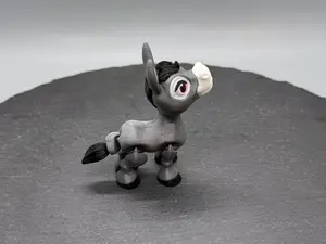 3D Printed Donkey Fidget - Unique Gift Idea, Stocking Stuffer, Adorable Decoration, Perfect for Stress Relief and Fun