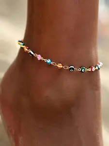 1pc Anklets Bracelets For Women Waterproof Jewelry Accessories Women's Anklets Evil Eye Anklet For Women Anklet