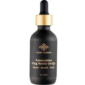Four Visions Amazonian King Nettle (Ortiga) Tincture – Traditional Botanical Extract for Cleansing & Renewal