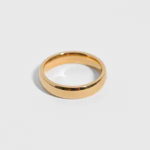 Gold Classic Band Ring