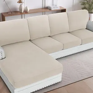 Only Sell Covers Sectional Couch Covers Stretch Sofa Cover for Sectional Sofa Set Separate L Shaped Couch Cover for Both Left/Right Couch