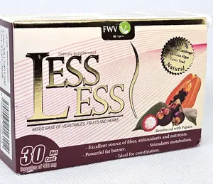 Less Less Natural Capsules 500mg With Papain 30 Capsules