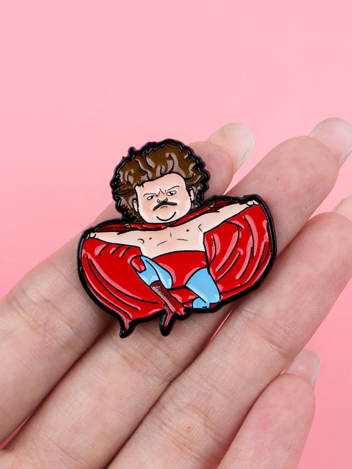 Cartoon Character Pin Badge, Fun Enamel Lapel Pin, Brooch Pin, Fashion Accessory, Men Accessories, Clothing Gift, Backpack Decoration, All Seasons