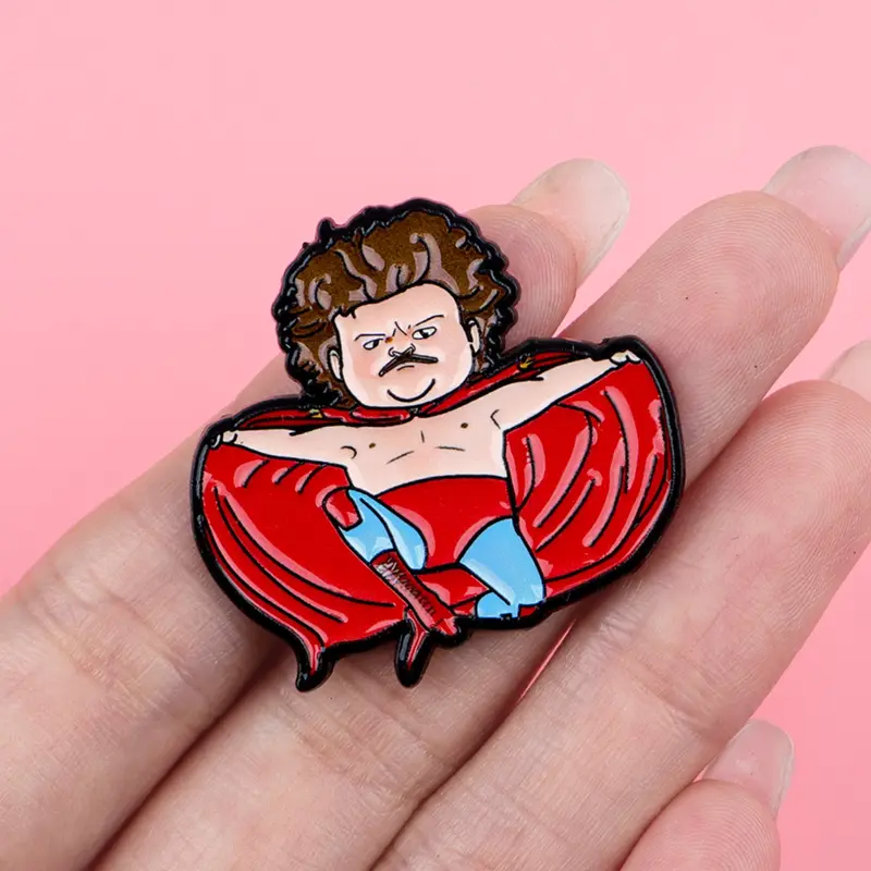 Cartoon Character Pin Badge, Fun Enamel Lapel Pin, Brooch Pin, Fashion Accessory, Clothing Gift, Backpack Decoration, Fashion Clothes Accessory, All Seasons