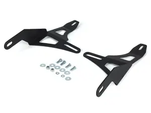 32" Lower Bumper Hidden LED Light Bar Mounting Brackets For 2016-2023 Toyota Tacoma