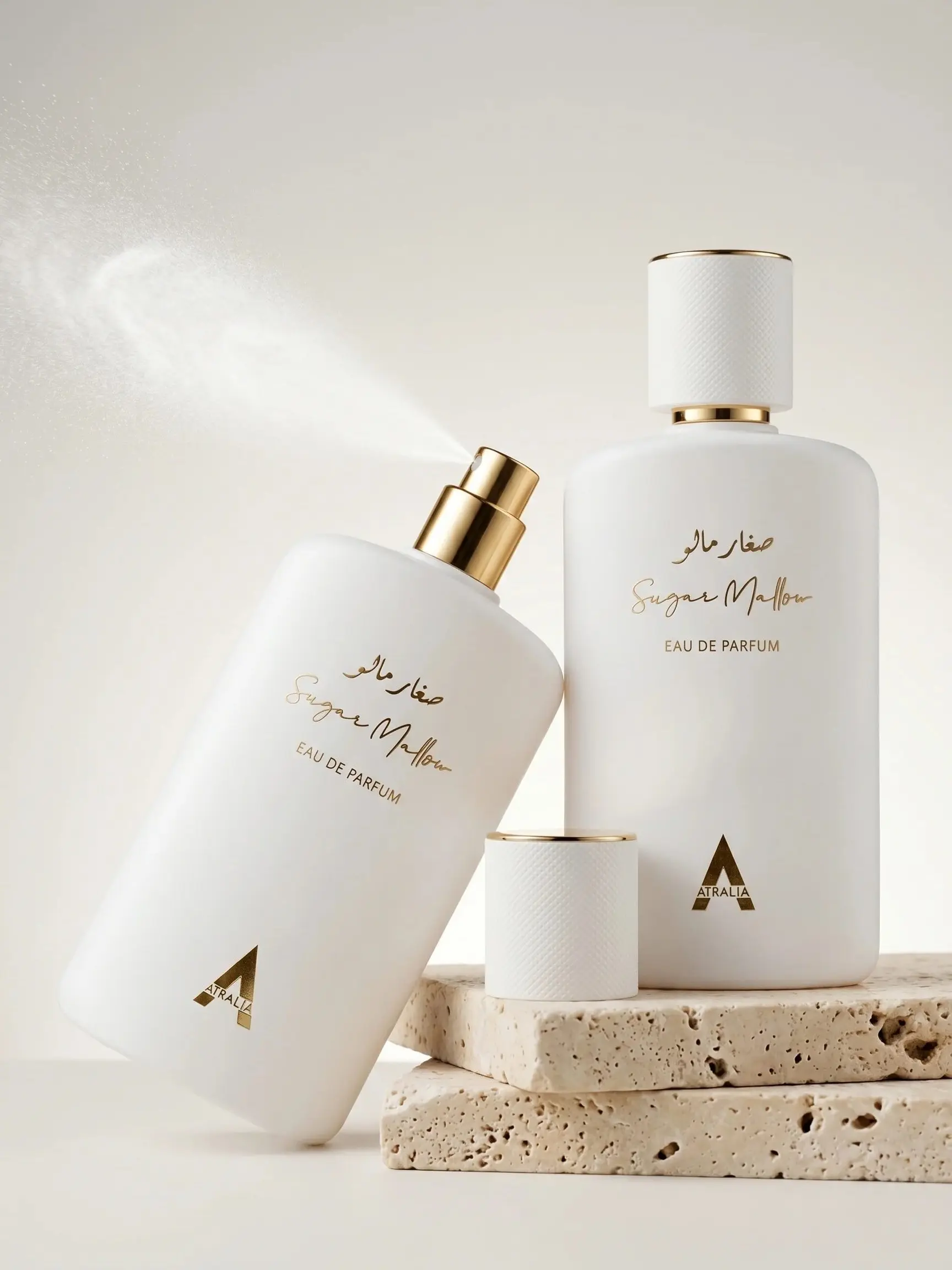 Sugar Mallow Eau de Parfum 3.4 fl. oz. 100ml. Fruity Gourmand Perfume, Long-Lasting EDP with Strawberry, Vanilla, Candy Sugar, Musk Notes, Berry.