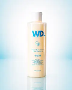 WD. Protective Hydrating Shampoo - 20 fl oz, Gentle Cleanser with Panthenol & Keratin, Lemongrass Scent, No Parabens, Sulfates, or Silicones, Professional Grade Conditioner for Healthy Hair