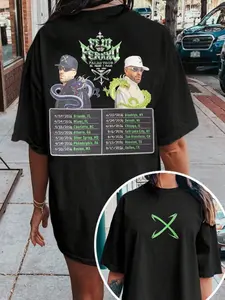 Feid Tour 2026 Tee, unisex T-shirt