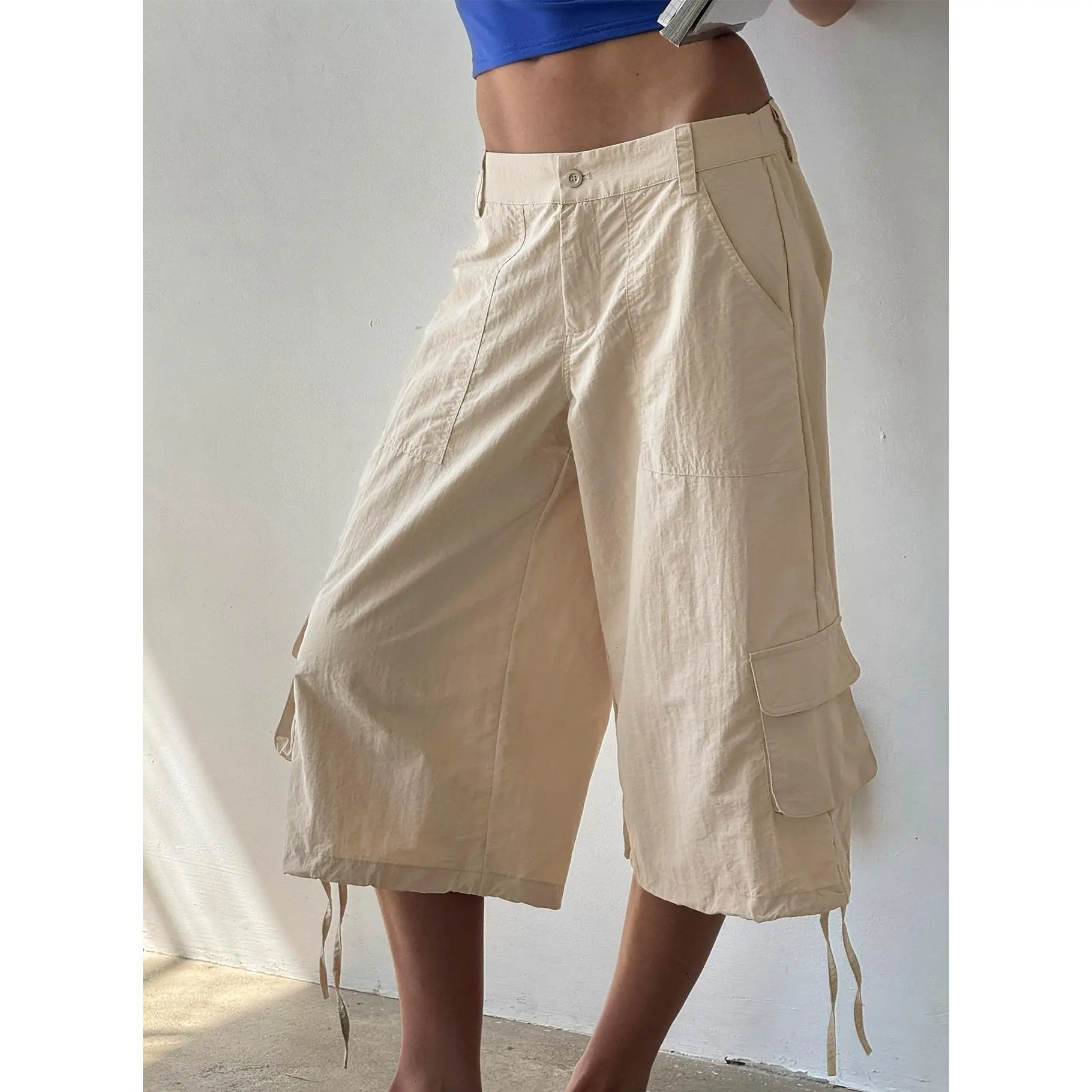 Relaxer 3/4 Cargo Pants Beige