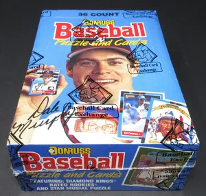 1988 Donruss Baseball Unopened Wax Box (BBCE) (FASC)