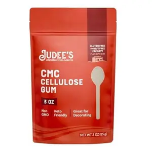 Judee's Premium CMC Powder 3 oz - Use in Fondant, Frostings, and Cake Decorations - Improves Gluten Free Dough - Prevents Ice Crystals in Frozen Foods