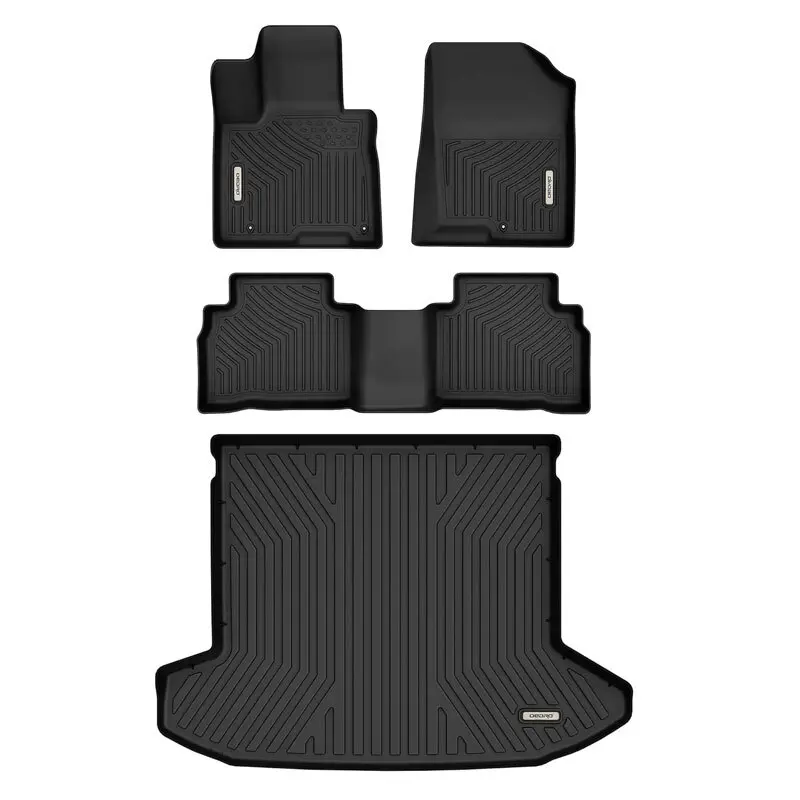 YITAMOTOR Floor Mats Fits for 2022-2025 Hyundai Tucson (NOT for Hybrid), Cargo with Standard Audio System Only, Custom Fit TPE All Weather Floor Mats & Trunk Mat