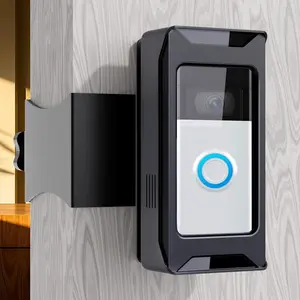 Anti- Video Doorbell Mount Adjustable Angle Bracket Compatible with Ring & Blink, Camera Doorbell Holder for Apartment Door Houses Tenement