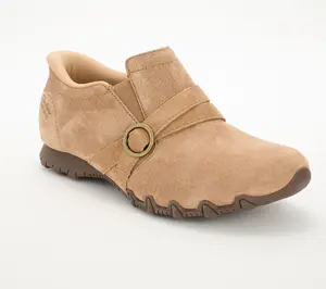 Skechers Slip-ins Bikers Lite Leather Shootie - Pedal Essence