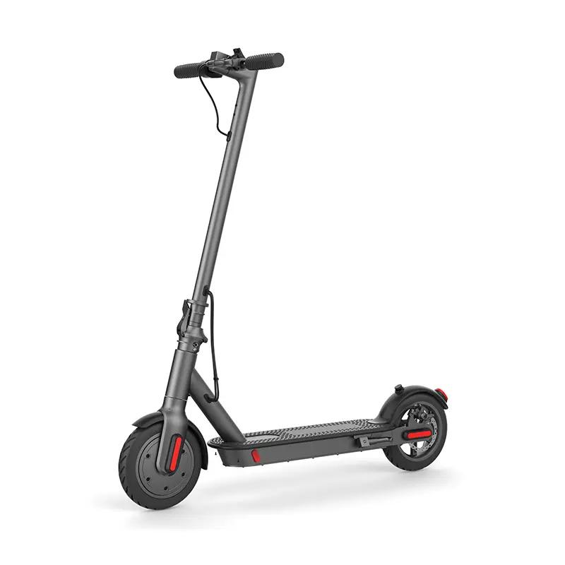 Ultimate Commuting Electric Scooter for Adults - 350W Motor, 15.5 Miles Range, 15.5 MPH, 8.5" Zero-Maintenance Solid Tires & Folding Frame