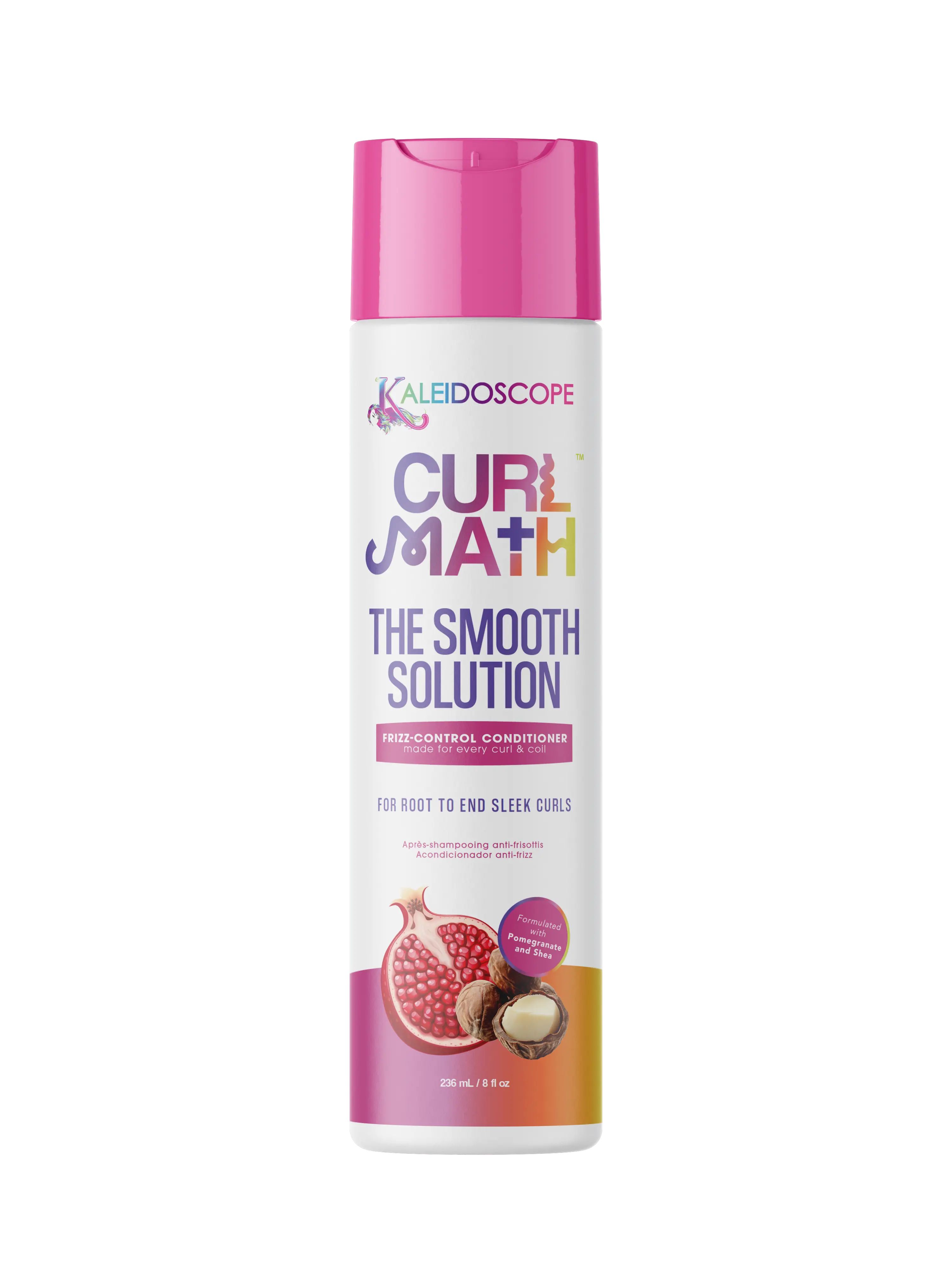 Curl Math The Smooth Solution - Frizz-Control Conditioner 8oz