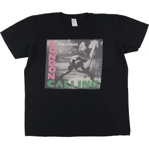 VINTAGE THE CLASH LONDON CALLING BAND UNISEX T-SHIRT