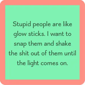 Glow Sticks Coaster