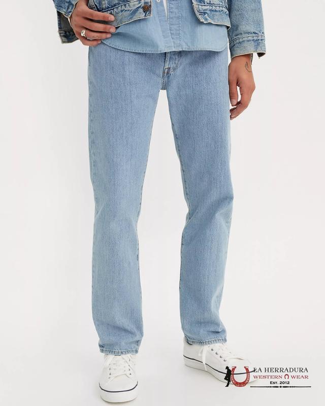 LEVI'S MENS 501 ORIGINAL STRAIGHT LEG JEAN- DENIM 005010134