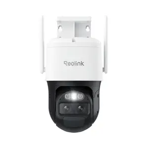 Reolink TrackMix WiFi 4K 8MP Battery-Powered Security Camera, Auto Tracking, Pan Tilt, 6x Hybrid Zoom, Color Night Vision