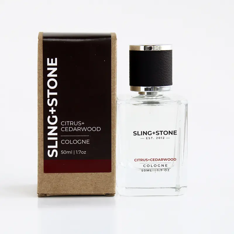 Sling and Stone for Men Cologne - The Self-Made Man Citrus+Cedarwood
