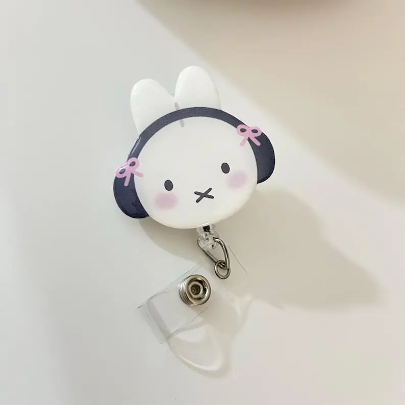 Badge Reel Rabbit