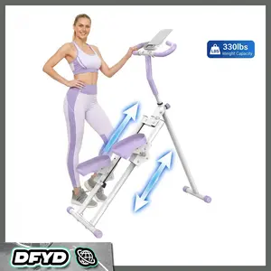 [DYFD 2026] Yagud Fitness Stair Stepper w/ Handlebar, Extended Step Range Climber Machine for Legs & Core Workouts, Home Workout Equipment summerwins