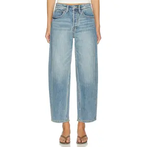 Good American Vintage Barrel Ankle Jeans in Indigo