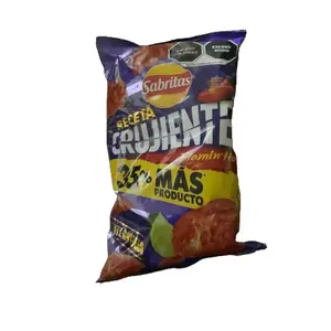 Sabritas receta crujiente 10 pack Normal Size Bags - Crispy & Crunchy Mexican Chips for Quick Snack Enjoyment