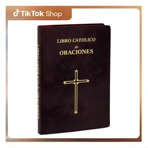 (Libro) Catholic Book of Prayers (Spanish Edition) --  Rev. Maurus Fitzgerald - Vinyl Bound – Large Print
