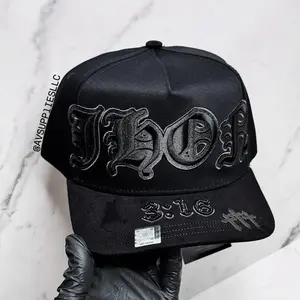 Jhon 3:60 Black SnapBack for Men Mz Hat with Elegant Design and Stylish Fit
