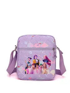 1pc  Kpop witch hunting group printed shoulder bag, women's crossbody bag with zipper closure, fashionable and versatile, casual and simple, suitable for students, campus, school, travel, shopping, women's crossbody bag, Fashionable Unique Bags