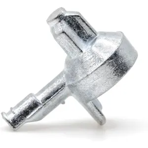 16pcs Billy Bookshelf Pins/Pegs Compatible with IKEA Part 131372 Zinc Alloy Die-Cast Shelf Supports