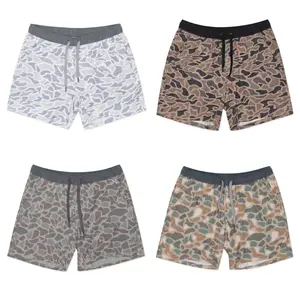 [NEW] Viral Unisex Camo Gym Shorts – Quick Dry Lightweight Athletic Shorts with Drawstring | Summer Workout Running Activewear