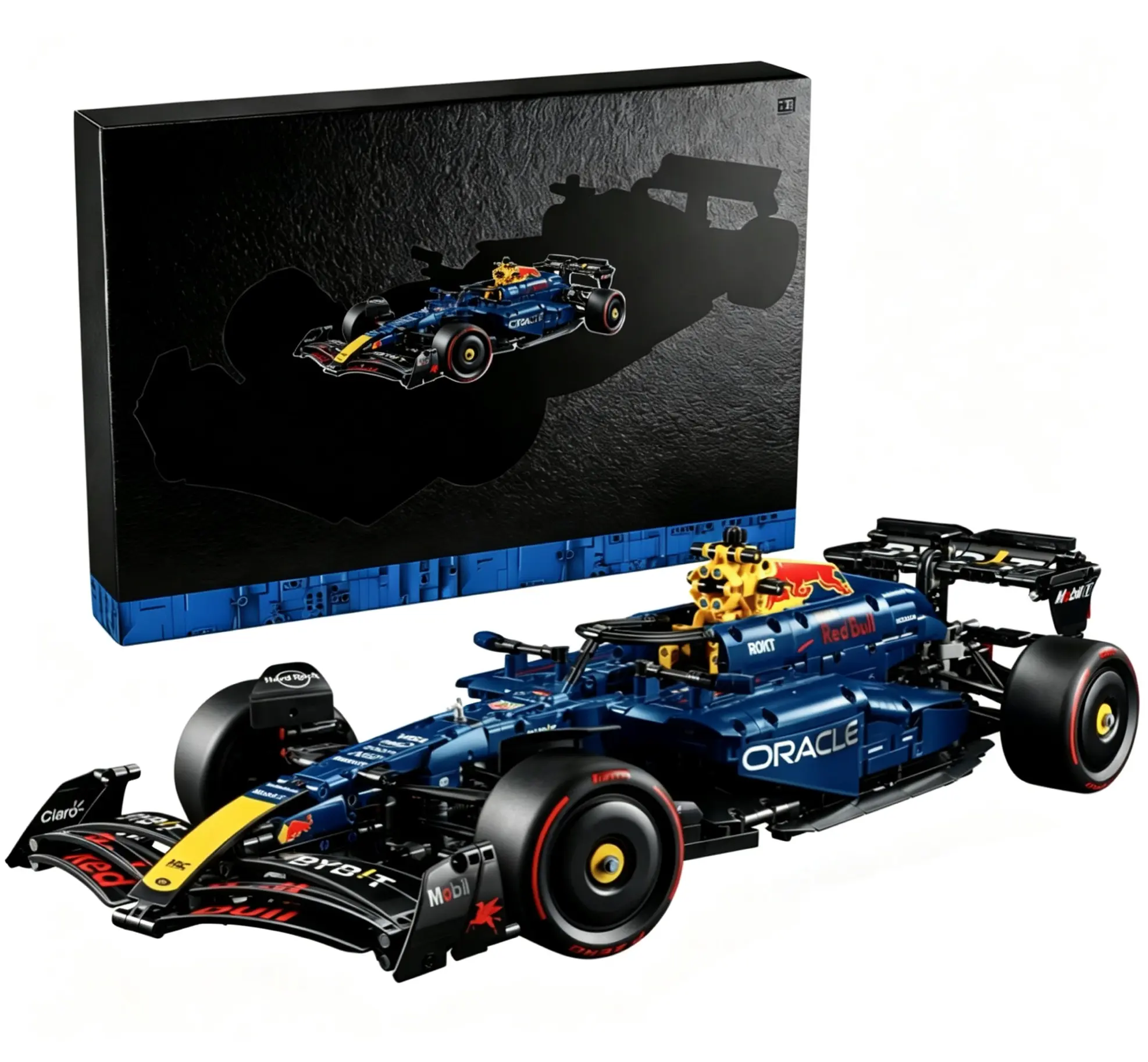 25 inches RB20 Car Building Set for Adults, 1639 pieces, 1:8 scale - Room or Office Decor for Men & Women, Ages 18+ - F1 Gifts for Fans - Authentic Details #Summervibes